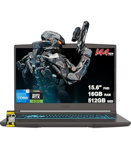 Amazon.com: MSI Thin 15.6 inch FHD 144Hz Gaming Laptop | Intel